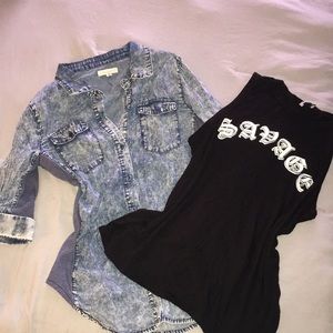 Set of 2 Tops, Size L